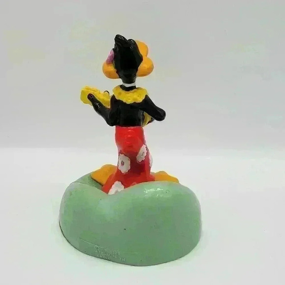VTG Looney Tunes, Daffy Duck, Fun In The Sun, Applause, PVC Figure, 3", Hawaii - Picture 4 of 10